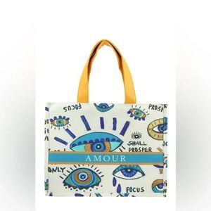 •Good Vibes Amour• Oblique Statement Book Tote BOUTIQUE Imani Amaris